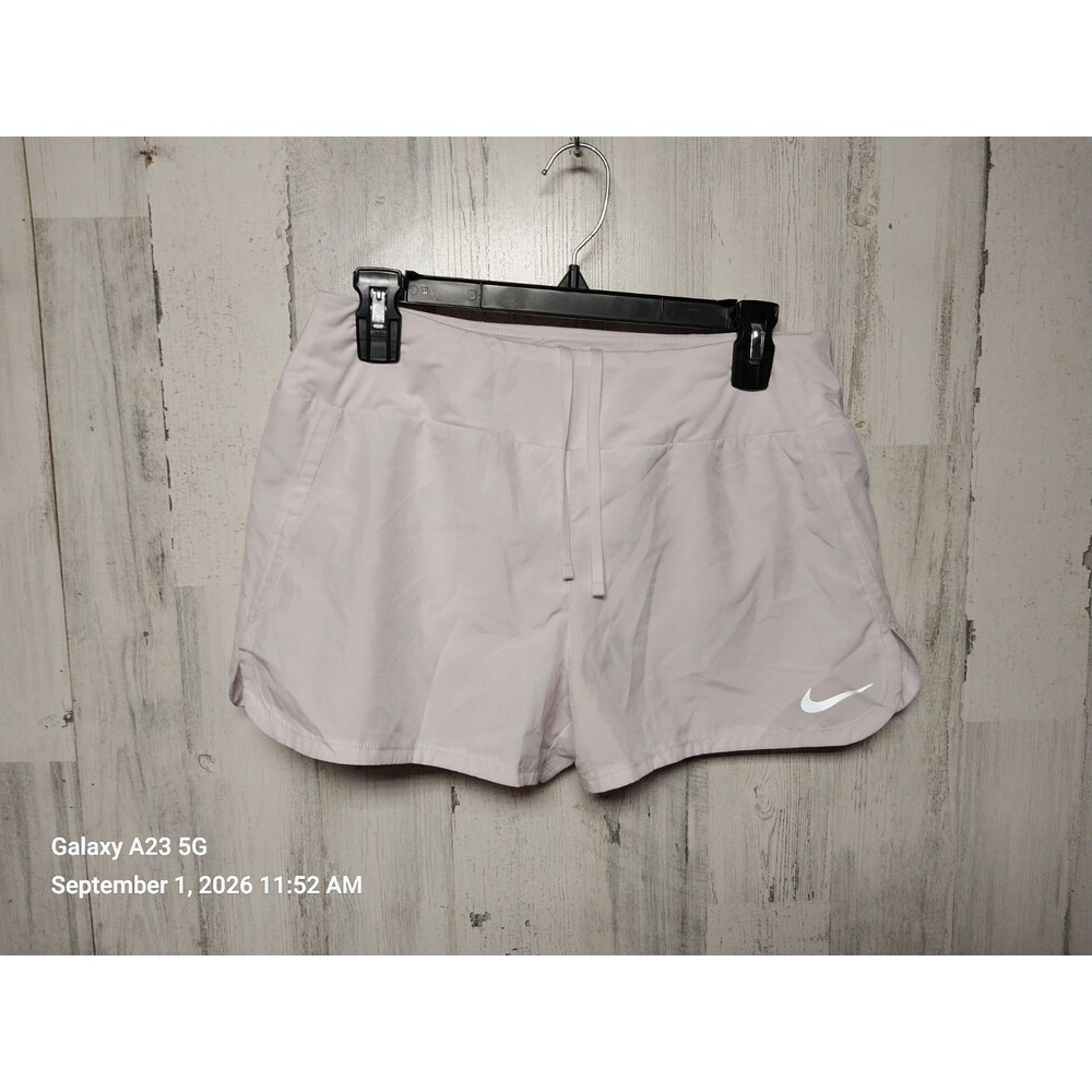 Nike Dri-Fit Crew Running Shorts Size Medium Lavender